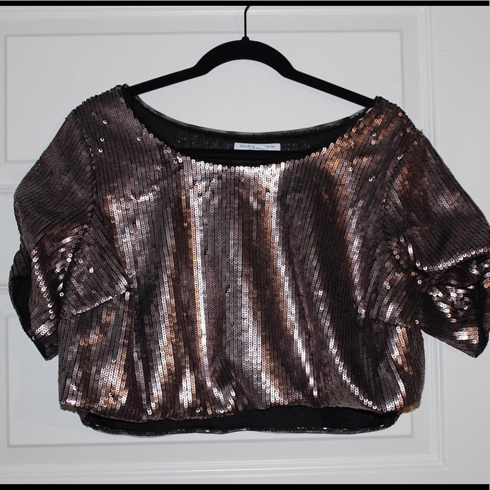 Sequin top